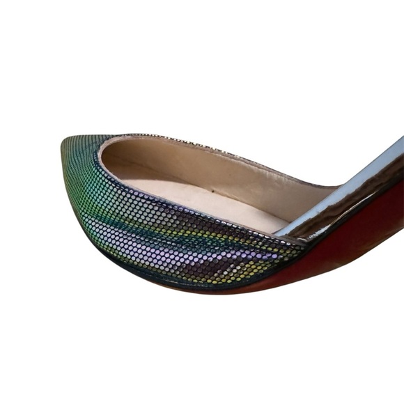 Christian Louboutin Iridescent Heels | Very Good Condition - Picture 13 of 14